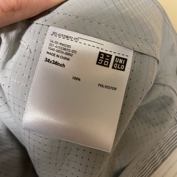 2/$75💥- PANTS | Men’s Uniqlo pin striped pants size 34x34 - Picture 4 of 4